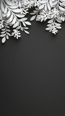 Delicate ice crystals create a beautiful border around a dark surface, showcasing the intricate designs of winter frost in a serene setting