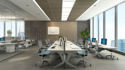 Obraz premium Modern Office Interior Design