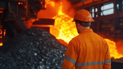 steel industry  production  mining