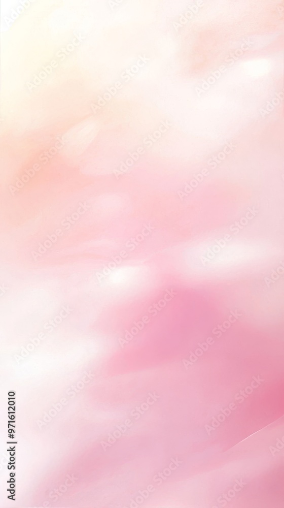 Aufkleber abstract pink and yellow background creating soft pastel gradient