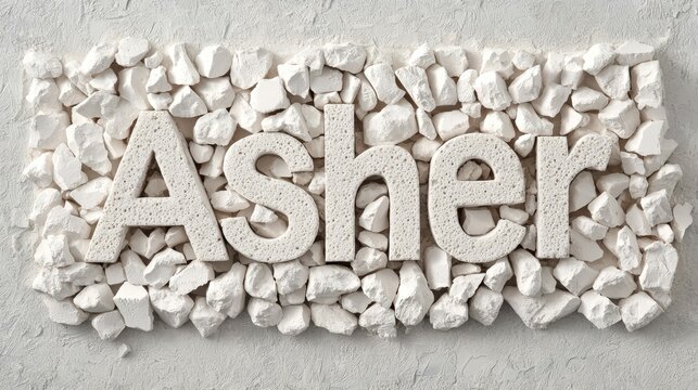 Pumice Stone personalized name postcard perfect for decor.
