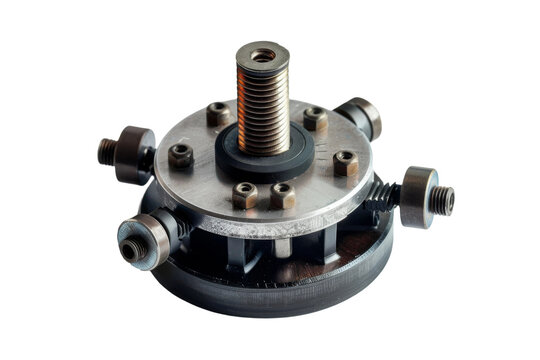 Image of a rheostat on a clear transparent background for artwork