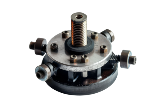 Image of a rheostat on a clear transparent background for artwork