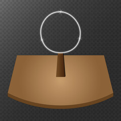 205_shelf 3d shine circle