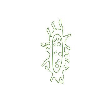 recommend clip art: Hand drawn zooplankton sea microorganism