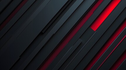 Obraz premium 3d Abstract modern futuristic black minimalistic background, splash screen. AI generation