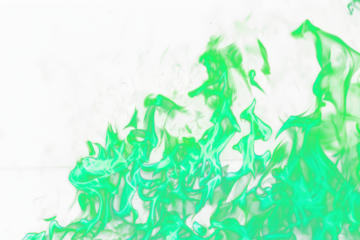 PNG Green fire flames background green.