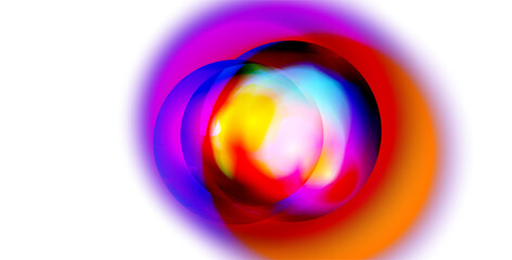 Vibrant abstract swirl of various colors creating a dynamic, ethereal backdrop. Perfect for creative, modern design, backgrounds, and marketing visuals.