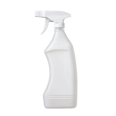 Blank white spray bottle