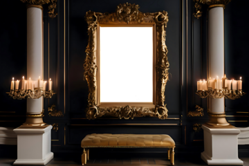 Picture Frame, Golden Frame