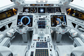 Control Panel in Spacecraft