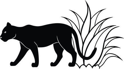 Wild Jaguars on the Hunt Vector Designs for Bold Artists
