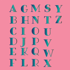 Capital galactic letters of the alphabet. Stencil graffiti font. Vector typography is done with a bold brush. Capital letters in black ink with the possibility of changing the color and size.