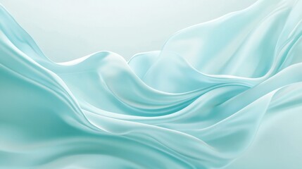 Obraz premium abstract aqua gradient background, generative ai