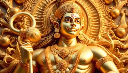 Obraz premium God Hanuman