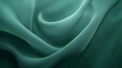 Obraz premium abstract emerald green gradient background generative ai