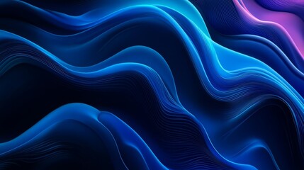 Obraz premium abstract indigo gradient background, generative ai
