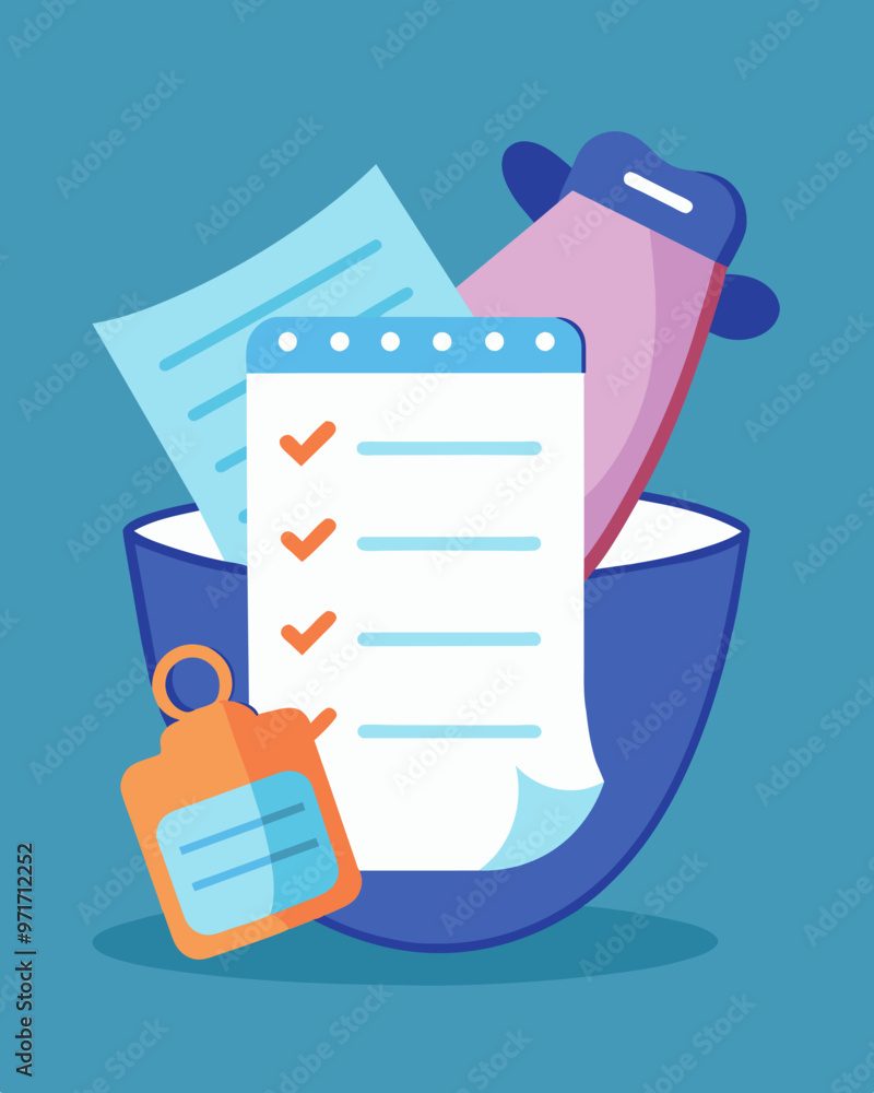 Poster a shopping list with detailed notes and reminders about necessary items such as purchasing the corre