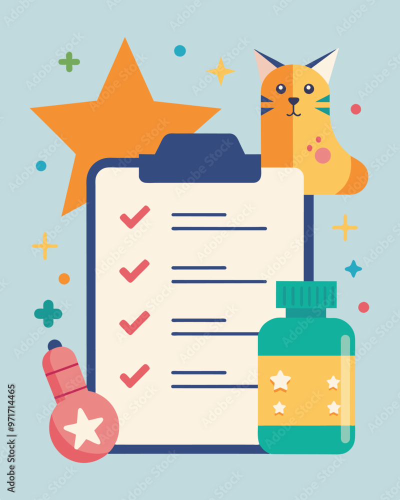 Poster a shopping list with stars next to the most essential items like medication and pet food to ensure t