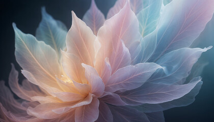 Obraz premium Abstract Ethereal Background: Shimmering Colors & Luminous Texture