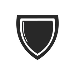 Security shield sign icon vector illustration