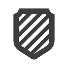 Security shield sign icon vector illustration