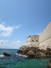 Old buildings in Croatia churches and castles and palace