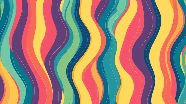 funny lines background generative ai