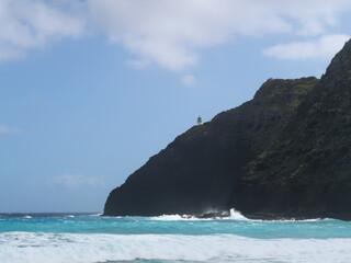 beach and rocks
