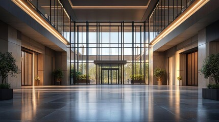 Sophisticated art gallery building captured in stunning and elegant photography pictures