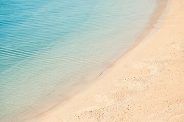 夏イメージ、沖縄の透き通った海