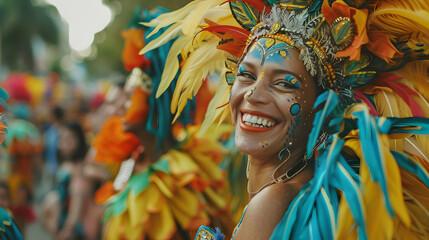 Woman Brazilian Carnival