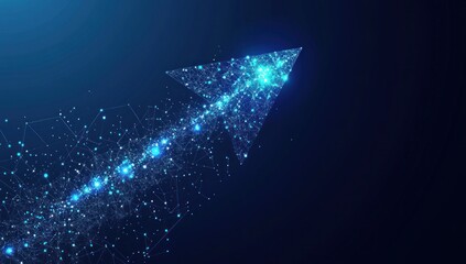 Obraz premium Abstract Arrow of Success