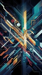 Abstract background like technology templates texture