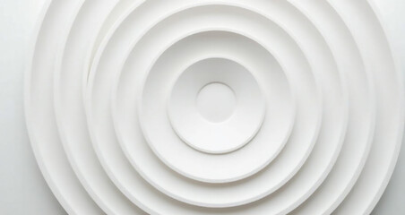 Obraz premium white spiral staircase