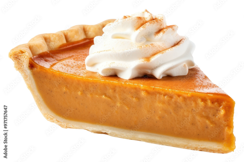 Wall mural PNG Pumpkin pie dessert pumpkin cream.