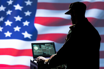Laptop in CIA command center used by counterterrorism agents to run surveillance efforts against...