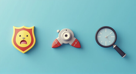 a magnifying glass and a magnifying glass