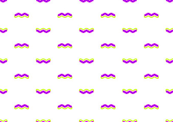 Abstract geometric seamless pattern 80s-90s aesthetic. Contemporary memphis inspired design background. Electric neon colors
