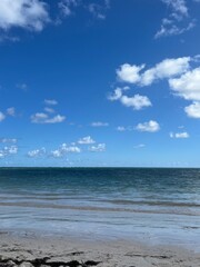 beach and sky