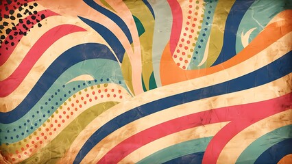 Obraz premium Abstract mix color vintage style background