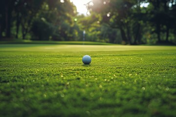 Expansive outdoor golf course surrounded by lush nature and scenic landscapes for sports enthusiasts