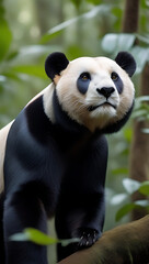 Obraz premium ai helping preserve endangered species analyzing animal behaviors ecosystems