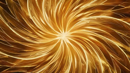 Fototapeta premium Abstract gold background with white copy space