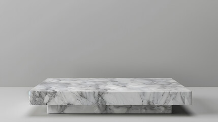 Simple marble display stand