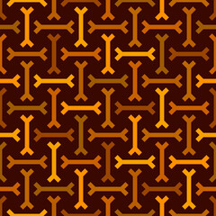 Tribal wallpaper. Seamless image. Ethnic ornament. Folk pattern. Geometric backdrop. Mosaics motif. Grid background. Digital paper. Textile print. Abstract web illustration. Vector work.