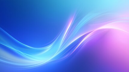 Naklejka premium Blue light gradient / background smooth blue blurred abstract.