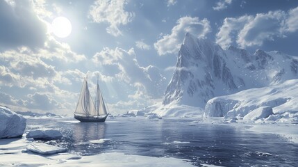 South and north pole and all things related.