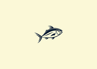 Vector illustration of Anchovy Logo Design