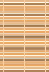 Natural bamboo mat surface texture with repeating pattern for background